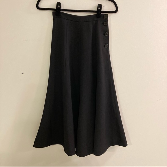 Aritzia Wilfred Elise Skirt BLACK - Picture 2 of 4